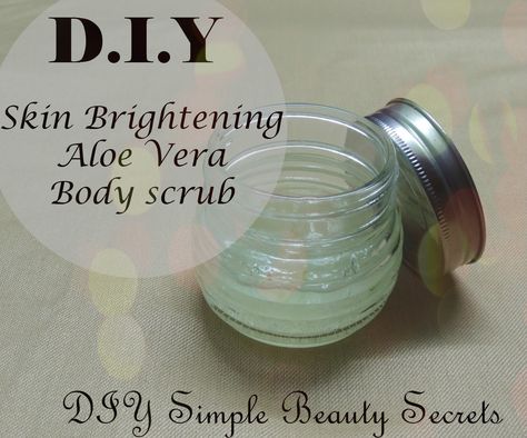 Aloe Vera Body Scrub, Diy Body Scrub, Diy Scrub, Homemade Diy, Body Scrubs, Diy Body, Skin Care Remedies, Moisturizing Body Wash, Diy Skin Care