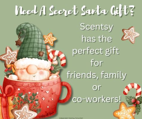 Scentsy Party Games, Scentsy Order, Selling Scentsy, Scentsy Consultant Ideas, Scentsy Business, Scentsy Party, Scentsy Consultant, Secret Santa Gift, Santa Gifts