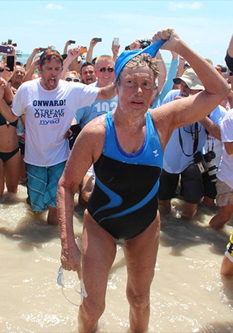 Marathon Swimmer Diana Nyad Responds to Cheating Allegations Diana Nyad, Shark Cage, Super Soul Sunday, Amazing People, Buddhism, Good People, Sport Fitness, Cuba, Vision Board