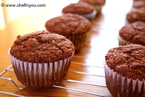 Healthy Pumpkin Bran Muffins Eggless Muffin Recipes, Pumpkin Bran Muffins, Apple Bran Muffins, Bran Muffins Healthy, Baking Healthy, Bran Muffin Recipes, Oat Bran, Recipes Pumpkin, Muffins Recipes