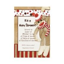 Sock Monkey, Boy Baby Shower Invitation Sock Monkey Birthday Party, Monkey Invitations, Monkey Birthday Party, Sock Monkey Party, Sock Monkey Birthday, Sock Monkey Baby, Monkey Birthday Parties, Monkey Party, Baby Boy Birth Announcement