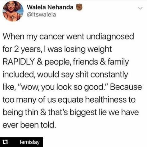 #Repost @femislay with @get_repost ・・・ The phrase "healthy weight" is actually bullshit. Dont @ me. #bodypositive Tess Holliday, Happiness Project, Body Acceptance, Feminist Quotes, Body Positive, Lost Weight, A Sea, Healthy Weight, Body Positivity