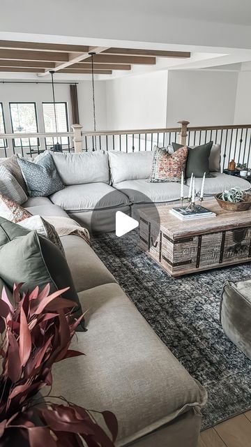 Loft Decorating, La House, Clean Look, Washable Sofa, Loft Decor, Sectional, Loft, Sofa, Interior Design