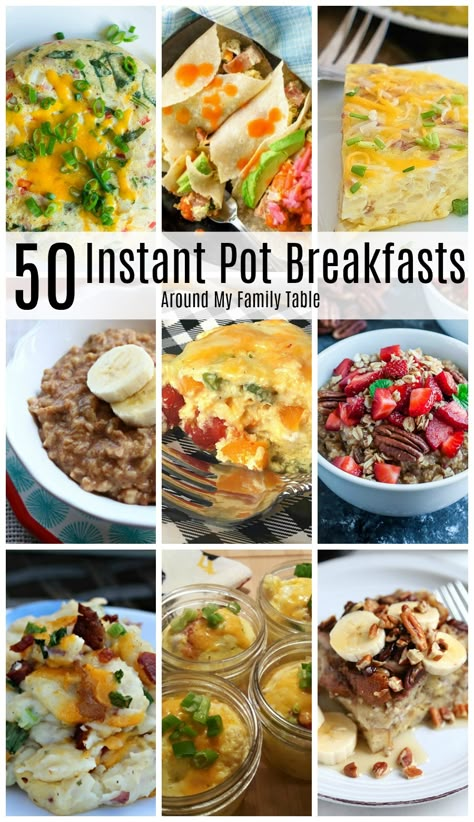 Instant Pot Breakfast Recipes, Instant Pot Breakfast, Cheap Clean Eating, Breakfast Casseroles, Healthy Instant Pot Recipes, Instant Pot Dinner Recipes, Easy Instant Pot Recipes, Breakfast Recipes Casserole, Instapot Recipes