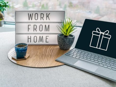 Now, we’ve settled into a new normal. Some of us are even thriving. We can imagine a world where working from home is regular part of our lives and we kinda like it! With that in mind, we offer the best list of home office gift ideas around to help you and your loved ones thrive while working from home!Work from Home Gifts – the best home office gift ideas Home Gift Basket, Flexible Jobs, Learn Earn, Legitimate Work From Home, Work Opportunities, Online Work From Home, Social Media Jobs, Job Work, Writing Jobs