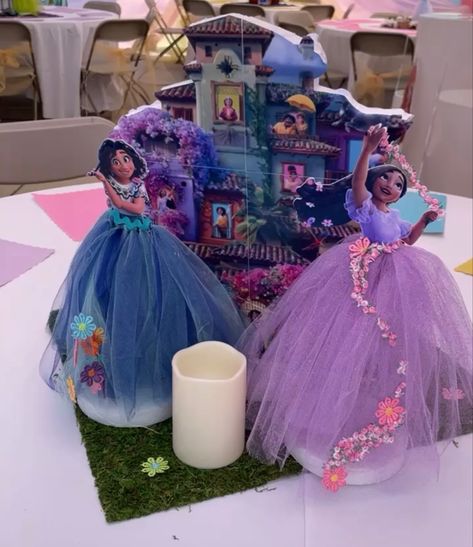 Isabella Themed Birthday Party, Encanto Party Centerpieces, Isabella Encanto Centerpieces, Encanto Birthday Centerpieces, Encanto Birthday Party Ideas Decoration, Encanto Birthday Party Centerpieces, Isabella Birthday Party Encanto, Isabella Encanto Party Ideas, Encanto Birthday Decorations