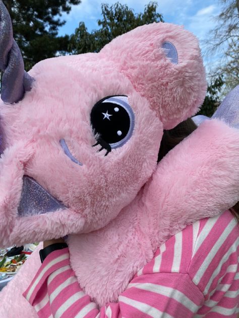 Unicorn Teddy, Unicorn Plushies, Giant Stuffed Animals, Pink Ranger, Pink Starburst, Stuff Animals, Unicorn Stuffed Animal, Kid Core, Build A Bear