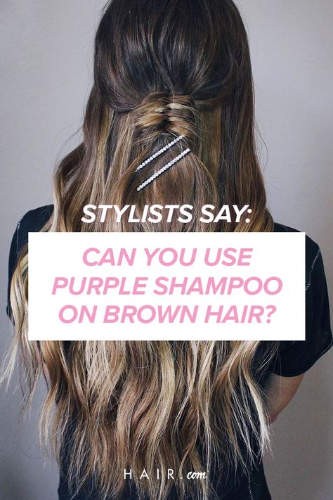 Purple Toner On Brown Hair, Purple Hair Shampoo, Box Dye Brown Hair, Lightening Brown Hair, Toner For Brassy Hair Brunettes, Blue Shampoo Before And After Brunettes, Toning Brown Hair, Purple Shampoo On Brown Hair, Brown Hair Toner