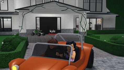 my kylie jenner house in bloxburg Kylie Jenner House, Jenner House, Drawing Refrences, House Decorating Ideas Apartments, Hidden Hills, House Decorating, Roblox Codes, House On A Hill, Cozy House