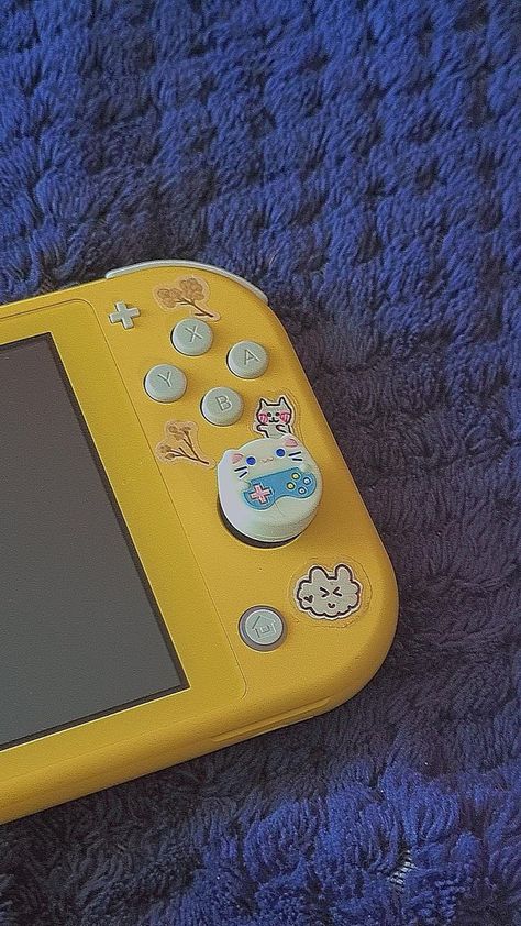 Nintendo Switch Lite Stickers, Nintendo Switch Lite Aesthetic Case, Nintendo Switch Lite Yellow, Nintendo Lite Accessories, Nintendo Lite Aesthetic, Nintendo Switch Yellow, Aesthetic Nintendo Switch Lite, Nintendo Switch Stickers, Switch Lite Aesthetic