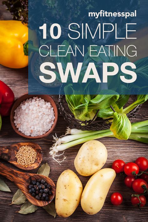 10 Simple Clean Eating Swaps ‹ Hello Healthy Simple Clean Eating, Breakfast Low Carb, Overnight Oat, Healthy Swaps, Food Swap, Diet Guide, Diet Vegetarian, Healthy Dog Treats, Healthy Eating Tips