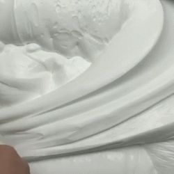 White Slime Gif, White Stim Gif, White Stimboard, Cat Stimboard, Moon Rabbit Cookie, White Slime, Sensory Gifs, Sensory Images, Stimboard Gifs