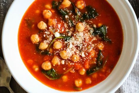 Chickpea Tomato Soup with Rosemary Soup With Rosemary, Chickpea Tomato, Chickpea Soup, Skinny Taste Recipes, Food Tasting, Hearty Soups, Healthy Soup, Tomato Soup, Stew Recipes