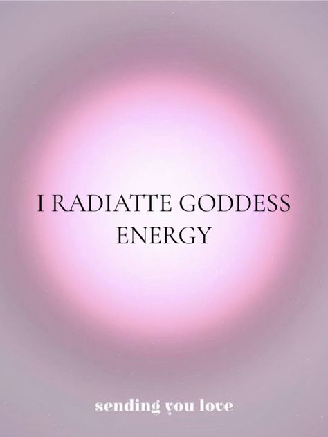 I Radiate Goddess Energy, Self Care Quotes Happiness, Aesthetic Inspirational Quotes, Growth Affirmations, Manifestation Aesthetic, Aesthetic Vision Board, Manifesting Vision Board, Self Love Self Care, Self Care Quotes