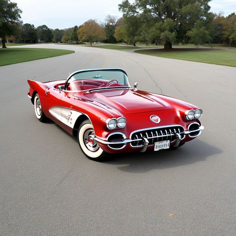 The 1958 Corvette is a classic American sports car that has stood the test of time as an iconic symbol of mid-century automotive design. This sleek an... -  #Corvette #Vintage 1960s Corvette, Corvette Vintage, 1957 Corvette, Mexican American Culture, 1958 Corvette, Dodge Viper Gts, Old Sports Cars, Vintage Corvette, Viper Gts