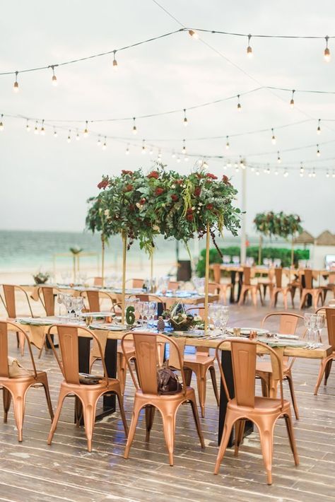 Cancun Riviera Mexico destination Wedding! Check out this copper, Geometric + Boho Beach Wedding! http://www.confettidaydreams.com/boho-beach-wedding-in-cancun-mexico/ Dreams Riviera Cancun Resort, Riviera Wedding, Cancun Resort, Wedding Resort, Bohemian Beach Wedding, Elopement Destinations, Wedding Mexico, Beach Wedding Reception, Cactus Wedding