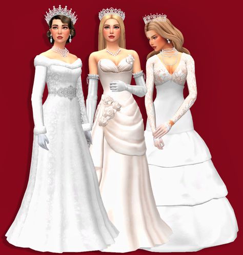 Sims 4 Royal Wedding Dress, Sims 4 Royal Wedding, Ts4 Royalty Cc, Sims 4 Royalty Cc Maxis Match, Sims 4 Wedding Dress Maxis Match, Sims 4 Cc Royal Clothes, Sims 4 Royalty Cc, Sims 4 Royal Cc, Sims Royal