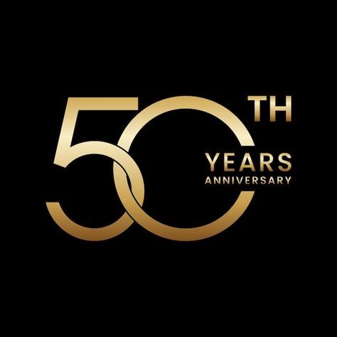 50th anniversary golden anniversary logo... | Premium Vector #Freepik #vector #50-logo #50-years #50th #50-anniversary School 50th Anniversary Logo, 50 Years Celebration, 50 Design Number, 50th Logo Design, 50 Years Anniversary Logo, 30 Years Logo Design, 50 Years Logo Design, 50th Anniversary Logo Design, 30th Anniversary Logo