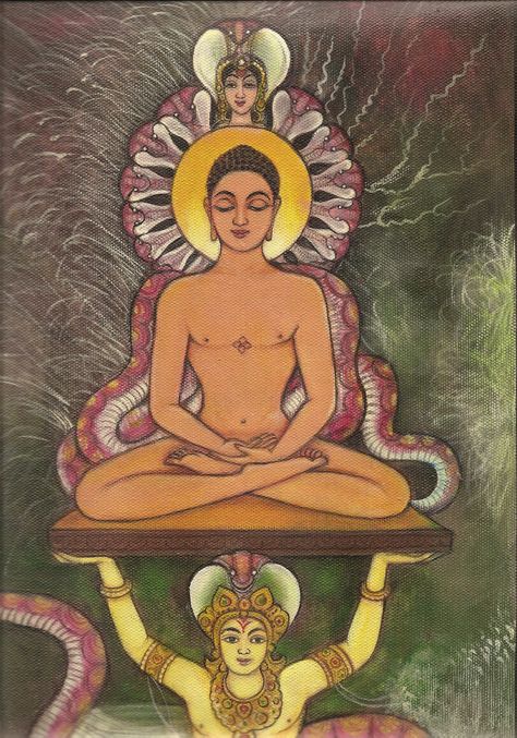 Jain God Painting, Jain Art Paintings, Mahaveer Swami Jain Painting, Mahavir Swami Drawing, Mahavir Swami Painting, Mahaveer Swami Jain, Bhagwan Mahavir Swami Painting, Jainism Paintings, Mahaveer Swami Jain Images