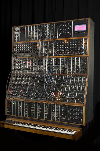 MATRIXSYNTH: 50th Anniversary of the Moog Modular Synthesizer -... Modular Synthesizers, Moog Synthesizer, Electronic Music Instruments, Modular Synth, Analog Synth, Pretty Please, Electronic Musical Instruments, Guitar Tips, Keyboard Piano