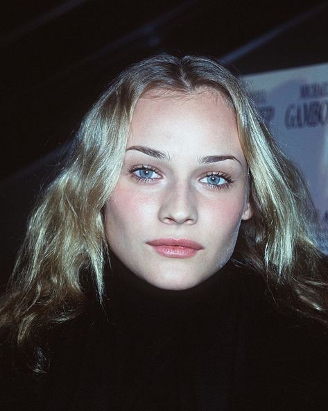 2000s on Instagram: “Diane Kruger, 1998 #dianekruger #90s” Getty Images Photographs, Diane Kruger Style, Lavender Scarf, Strong Jawline, Floral Veil, Dramatic Classic, German Women, Diane Kruger, Sarah Jessica Parker