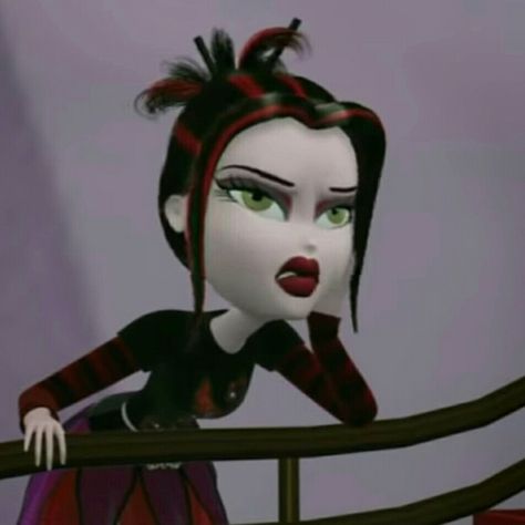 Howleen Wolf, Emo Princess, Arte Monster High, Bratz Girls, Catty Noir, Cartoon Profile Pictures, Goth Aesthetic, Bratz Doll, Cartoon Icons