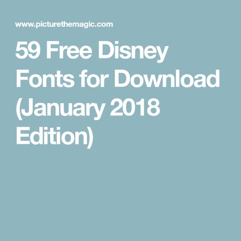 59 Free Disney Fonts for Download (January 2018 Edition) Disney Princess Font, Fonts For Projects, Moana Font, Mickey Mouse Font, Frozen Font, Disney Cruise Door Decorations, Star Wars Font, Disney Font Free, Disney Alphabet