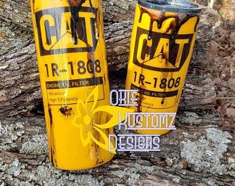 Cat oil filter tumbler | Etsy Oil Filter Tumbler, Bobcat Equipment Tumbler, Yellow Tumbler For Men, Peterbilt Tumbler Cup, Circuit Joy, Cat Mom Tumbler, Paw Print Decal, Cup Cat, Custom Travel Mugs