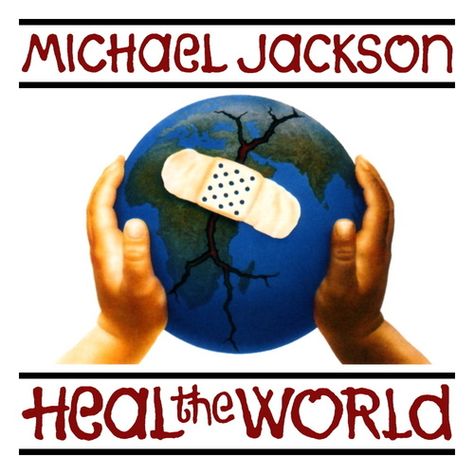 Heal the World logo ~MJ Michael Jackson Album Covers, Charity Names, Heal The World, King Of Pop, Jackson's Art, Jackson 5, Charity Work, The Jacksons, We Are The World