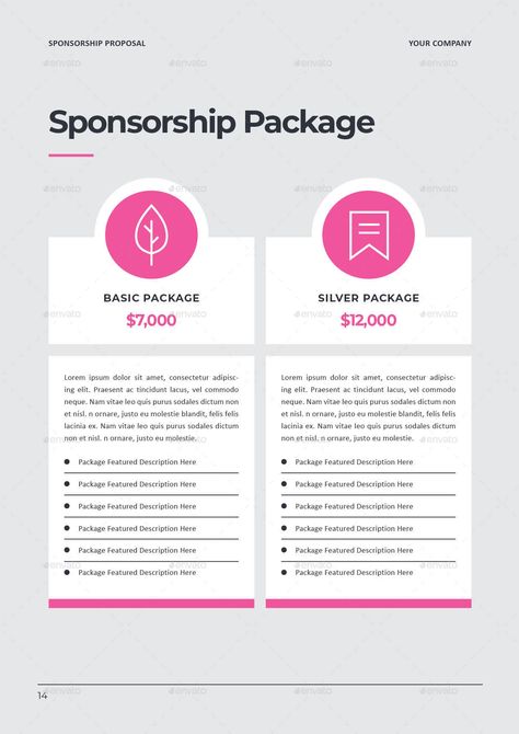 Sponsorship Package Design, Sponsorship Brochure Design, Sponsorship Package Design Layout, Sponsorship Proposal Design Layout, Sponsorship Brochure, Business Proposal Outline, Sponsorship Levels, Sponsorship Package, Nonprofit Startup