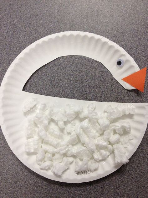 pond life crafts for toddlers | Swan craft with packing peanuts for pond unit. White Crafts Preschool, White Color Crafts Preschool, Pond Toddler Crafts, Color White Crafts Preschool, Swan Craft Preschool, Pond Life Preschool Activities Art Projects, Color White Crafts For Toddlers, Pond Life Art For Toddlers, Pond Crafts For Preschoolers