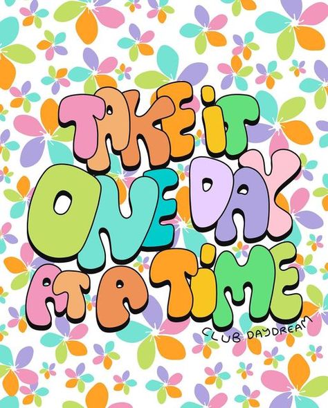 Daydream Art, Mothers Day Crafts Preschool, Cutie Quote, Positive Wallpapers, Color Pallete, One Day At A Time, Morning Motivation, Quote Posters, White Canvas