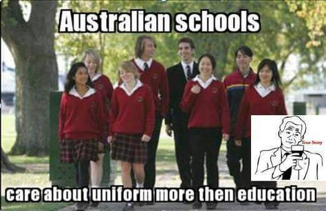 Australian School Uniform, Australian High School, Aussie Memes, Australian Memes, Deadly Animals, Bindi Irwin, High Schools, The Dreamers, High School