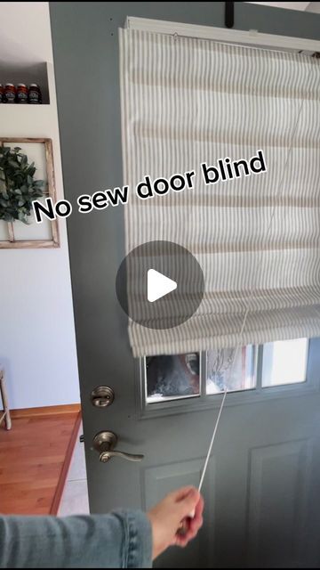 Lyndsey Roby on Instagram: "No sew farmhouse blind for under $5🤎🤎🤎 This was the easiest project taking only 30 minutes to complete and no sewing required!! This is a great alternative to replace your dated cheap blinds and can work for camper blinds also!  #farmhouse #farmhouseinspired #farmhousedesign #hgtv #cottageliving #joannagaines #diyprojects #fixerupper #farmhouselife #farmhousehome #modernfarmhouse #modernfarmhousestyle #countrylivingmagazine #diyhomeprojects #diyhome #diyhomedecor #ryobi #ryobitools #farmhouseliving #diyproject #farmhouselife #BudgetFriendly #crafting" Rv Curtain Ideas, Camper Blinds, Farmhouse Blinds, Rv Redo, Cheap Blinds, Door Blinds, Country Living Magazine, Mini Blinds, Window Dressings