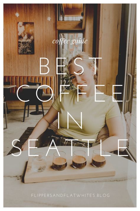 Top cafe in Seattle. Cutest instagram aesthetic coffee shop in Seattle. #traveltime #travelguides #travel Best Coffee In Seattle, Seattle Breakfast, Seattle Coffee Shops, Best Cafe, Top Cafe, Seattle Coffee, Seattle Travel, Aesthetic Cafe, Coffee Guide