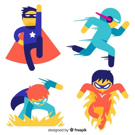 Superhero Graphic Design, Super Hero Illustration, Superhero Illustration, Kids Fest, Superhero Training, Superhero Clipart, Superman Characters, Superhero Graphic, Character Styles