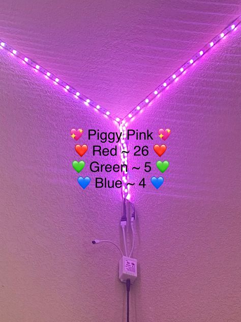 Led Lights Diy Colors Tutorial, Led Hacks, Indie Room Ideas, Led Ideas, Diy Led Lighting Ideas, Led Colours, Led Room Lighting, How To Make Pink, Led Bedroom