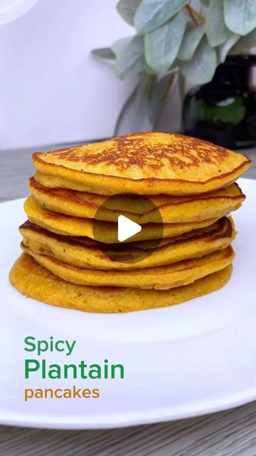 Ms. Odoom on Instagram: "This spicy Plantain pancake taste absolutely delicious   Onions Scotch bonnets All purpose flour Sugar Salt Milk (optional) Oil  #pancake #dessert #plantain" Plantain Pancakes Recipes, Plantain Puree, Plantain Recipes Sweet, Plantains Recipes, Plantain Pancakes, Pancake Dessert, Plantain Recipes, Trini Food, Ripe Plantain