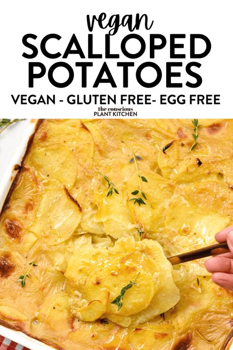 Noochy Licious Recipes, Gluten Free Dairy Free Scalloped Potatoes, Vegan Scalloped Sweet Potatoes, Scalloped Potatoes Non Dairy, Dairy Free Scalloped Potatoes, Easy Vegan Scalloped Potatoes, Vegan Mashed Sweet Potatoes, Gluten Free Scalloped Potatoes, Gold Potato Recipes