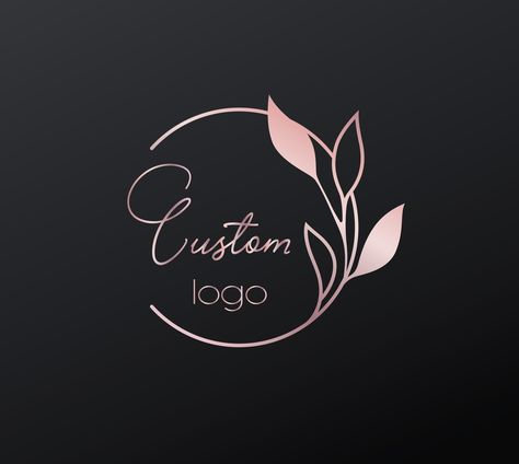 #etsy shop: Modern custom Logo, Rose gold Logo, Business Logo, Branding Logo, , Logos, Flowers Logo, Calligraphy logo design, Watermark logo, Nature https://etsy.me/3yKWnCK #rosegold #wedding #black #digitalfont #calligraphyfo Calligraphy Logo Design, Flowers Logo, Elegant Photography, Logo Calligraphy, Logo Nature, Gold Logo Design, Logo Rose, Digital Calligraphy, Rose Gold Logo