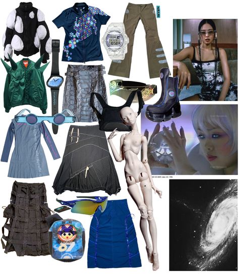 futuristic city girl outfit ideas | #alien #cyber #weird #funky #strange #odd #unique #bold Alien Fashion Futuristic, Alien Outfit Aesthetic, Alien Inspired Outfit, Aliencore Outfit, Alien Aesthetic Outfit, Alien Outfit Ideas, Alien Outfit, Avant Garde Outfit, Girl Outfit Ideas