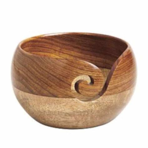 Yarn Bowl Guide - Why Get One & The 15 Most Delightful Yarn Bowls Crochet Bowls, Wooden Yarn Bowl, Knitting Bowl, Woodturning Projects, Turning Wood, Woodturning Ideas, Yarn Bowls, Lathe Projects, Wood Turner