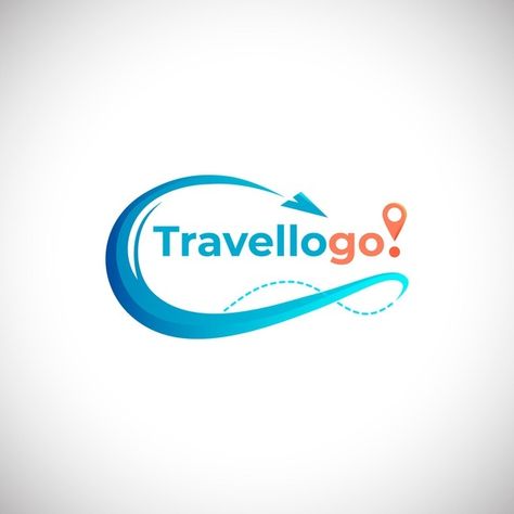 Detailed travel logo concept | Premium Vector #Freepik #vector #logo #business #travel #corporate Shipping Agency Logo, Travel And Tours Logo, Logo Voyage, Supermarket Logo, Travel Template, Travel Agency Logo, Tourism Logo, Urban Logo, Agency Logo