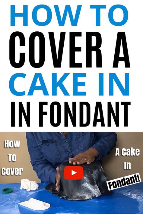 Covering a cake in fondant is not always easy but with the right tips, you will be able to cover your cake in fondant in no time. It may seem challenging at first but with continued practice in no time, you will be covering your cakes in fondant like a pro. Full tutorial #bakewithmel #videotutorial #fondant #cake #fondanticing Cakes Without Fondant, Circle Cake, Cake In A Can, Diy Birthday Cake, Frosting Techniques, Birthday Baking, Dessert Presentation, Creative Baking, Smooth Cake