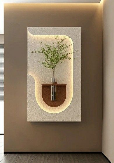 Wall Decor Design Bedroom, Gypsum Wall Design, Closet Offices, Creative Decoration Ideas, Before After Design, Amazing Interior Design, Room Plants, Dental Office Design Interiors, Luxury Decoration