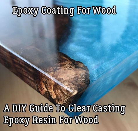 Clear Casting Resin, Epoxy Wood Table, Wood Resin Table, Diy Organizer, Epoxy Resin Diy, Epoxy Countertop, Epoxy Resin Table, Diy Epoxy, Quick Diy