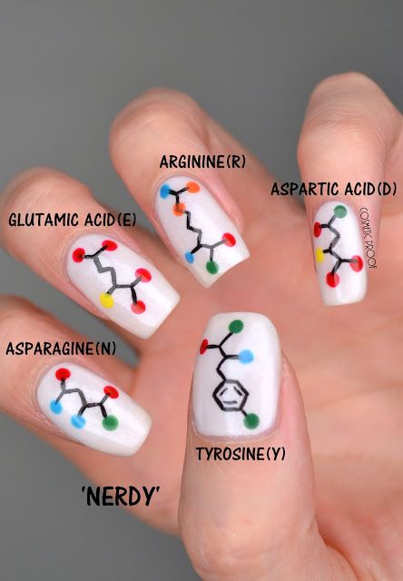 NAILS | Happy Anniversary to the Original Amino Acid Molecular Nails! Teacher Nails, Barbie Nails, Sinful Colors, Vibrant Nails, Seasonal Nails, Skincare And Makeup, Shellac Nails, Womens Nails, Art Nails