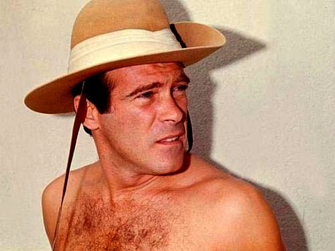 Chris The Rat Patrol, Christopher George, 8x10 Photo, Rats, Panama Hat, With Confidence, Tv Shows, Confidence, Tv