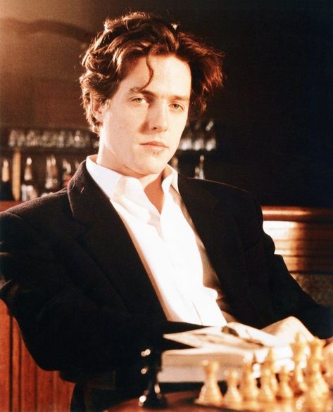 Pin for Later: It's Time to Remember Hugh Grant at His Foppish, Floppy-Haired Best Maurice, 1987 90s Romcom, Maurice 1987, Romantic Hairstyles, Hugh Grant, Romantic Look, Notting Hill, Look At You, Stephen King, Chess