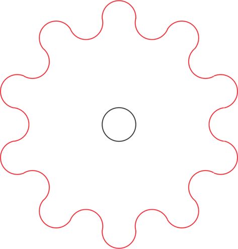 How to Make Wooden Gears ⋆ 🌲 ThePlywood.com Gear Template Free Printable, Types Of Gears, Gear Stencil, Woodworking Clock Projects, Wood Gears, Gear Template, Clock Decor Ideas, Cog Wheel, Cog Drawings Gears